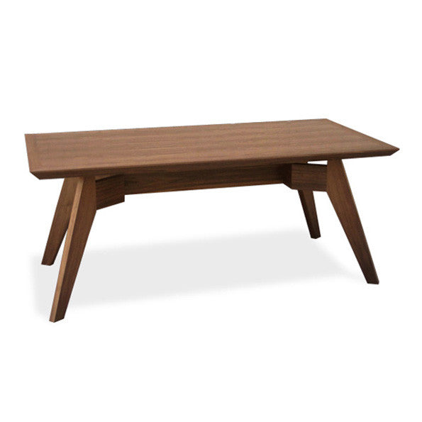 Walnut wood table